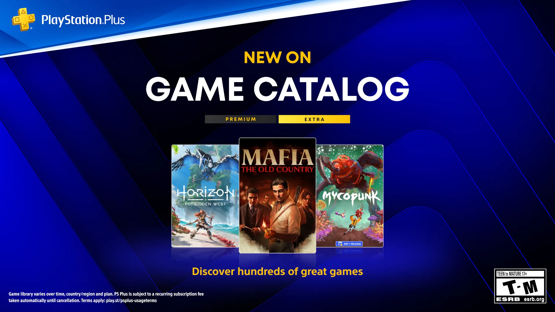 PlayStation Plus Game Catalog for October 2026 promotional art