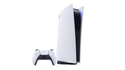 PlayStation 5 console and DualSense controller, official Sony image